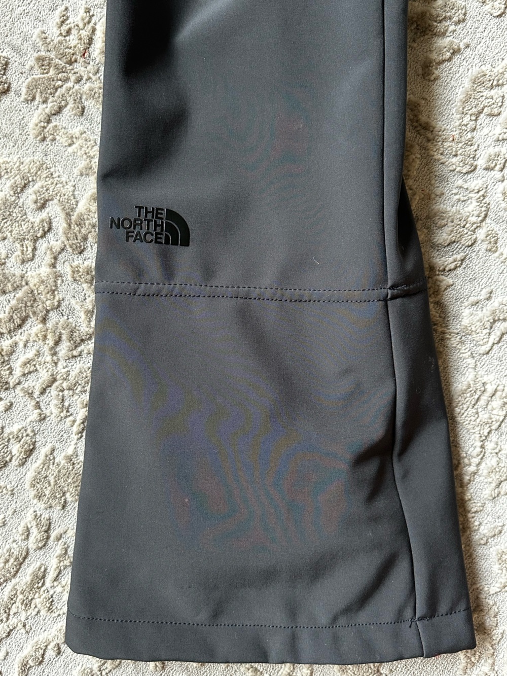 The North Face's Apex STH Pant, Charcoal/Dark Gray, Windwall Snowpant - Picture 9 of 12